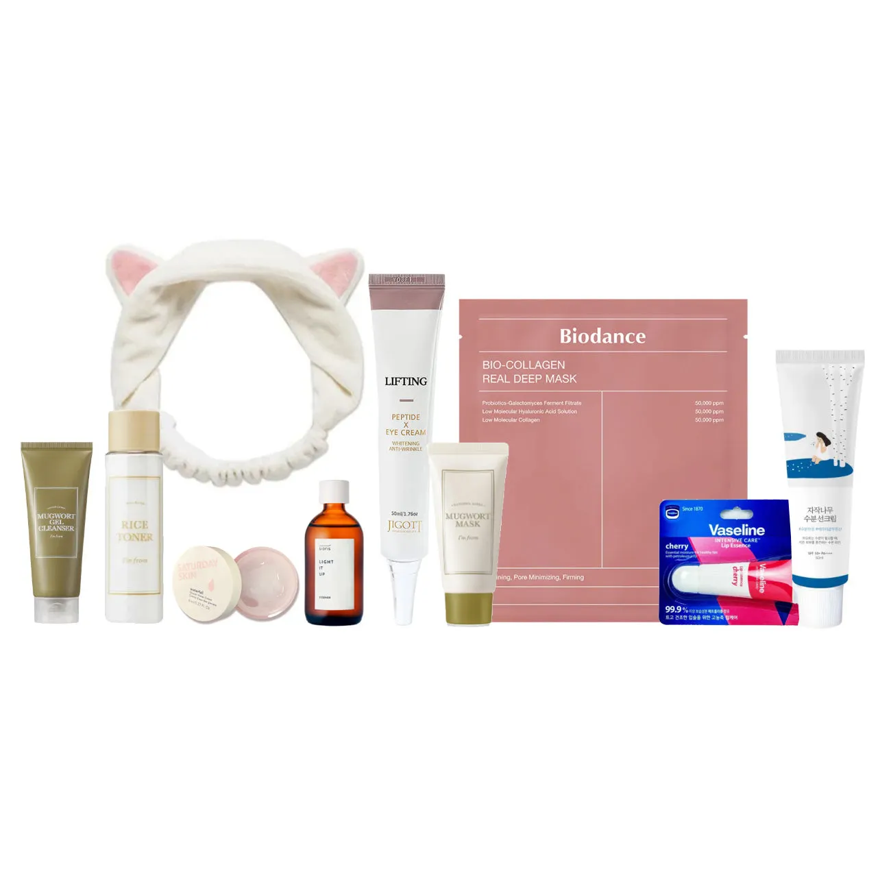 9 Step Korean Skincare Routine Bag