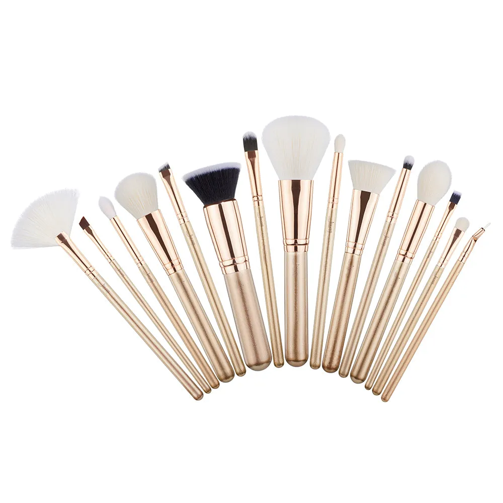 Alchemy Eyes Face Makeup Brush Set 15Pcs T406