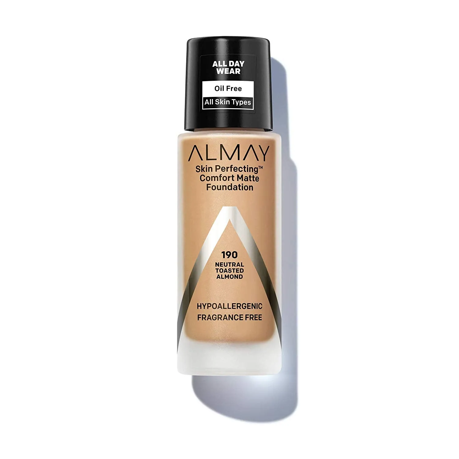 ALMAY - Skin Perfecting Comfort Matte Foundation Neutral Toasted Almond 190 - 1 fl oz (30 ml)