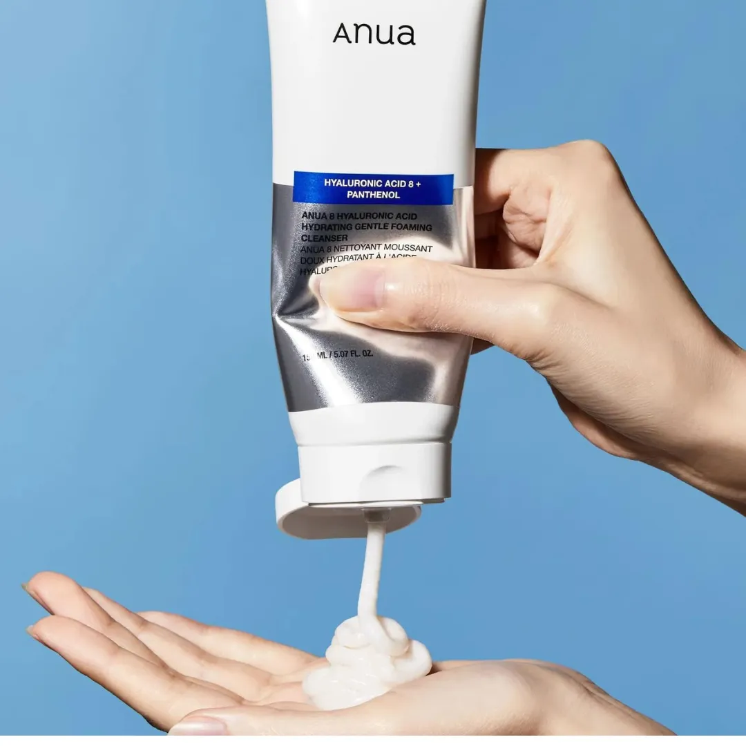 Anua 8 Hyaluronic Acid Hydrating Gentle Foaming Cleanser 150 ml