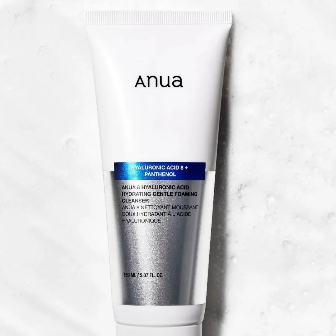 Anua 8 Hyaluronic Acid Hydrating Gentle Foaming Cleanser 150 ml