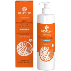 BasicLab Light Protective Body Emulsion SPF50  PA     300ml