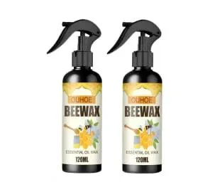 Beeswax Spray for Wood, Furniture & Floors – 120 ml ( Pack of 2 & 4 )