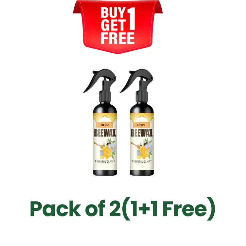 Beeswax Spray for Wood, Furniture & Floors – 120 ml ( Pack of 2 & 4 )