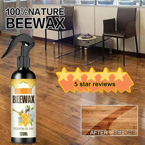 Beeswax Spray for Wood, Furniture & Floors – 120 ml ( Pack of 2 & 4 )