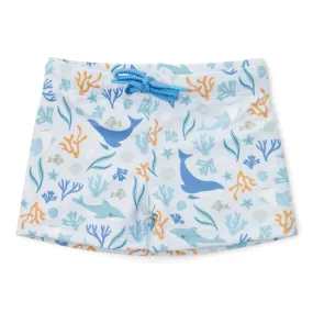 Boys Swim Shorts Ocean Dreams Blue