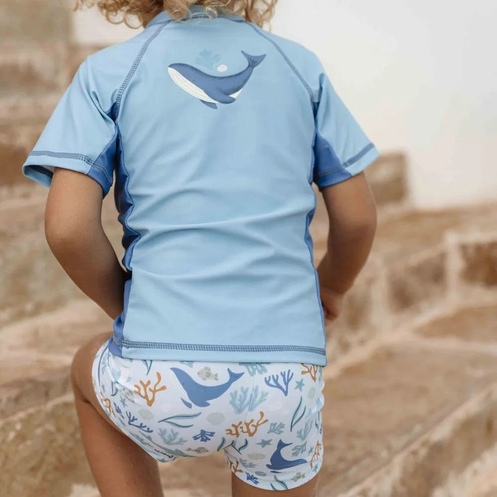 Boys Swim Shorts Ocean Dreams Blue