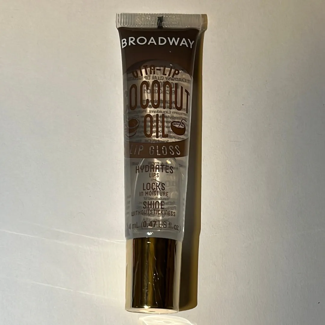 Broadway Coconut Oil Lip Gloss