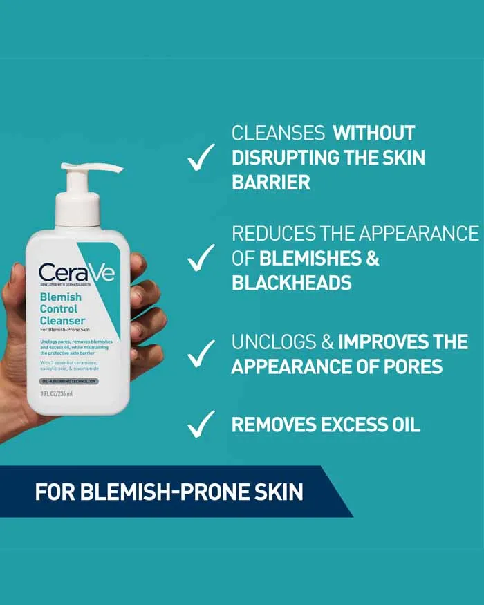 Cerave Blemish Control Cleanser (236ml)