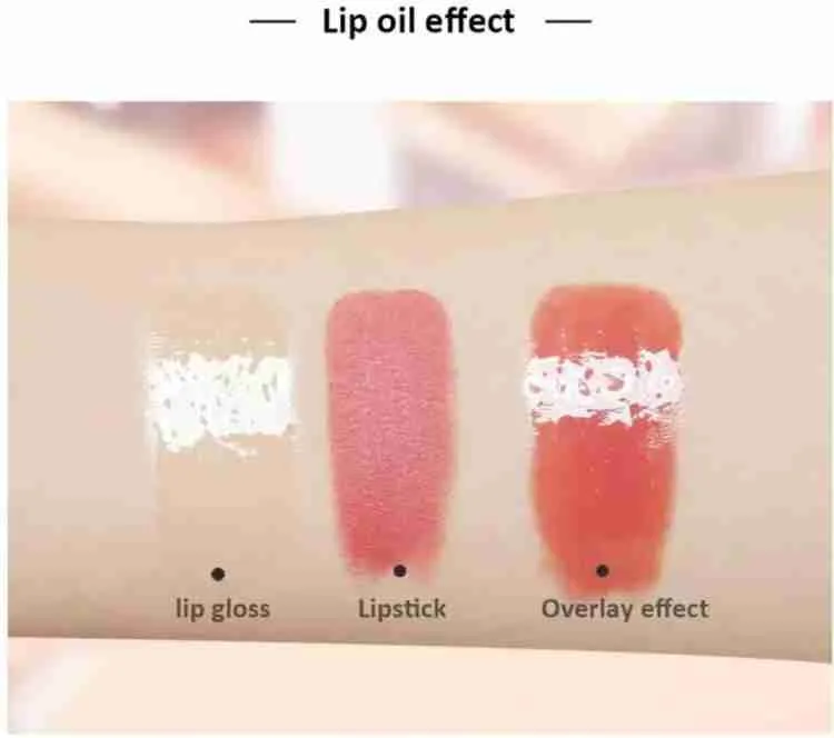 Confetti Filled Heart Shape Lip Gloss