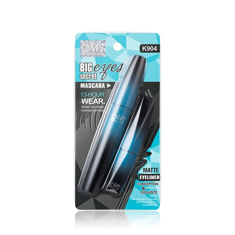 Curling Thick Mascara and Waterproof Lasting Eyeliner Cosmetic kit