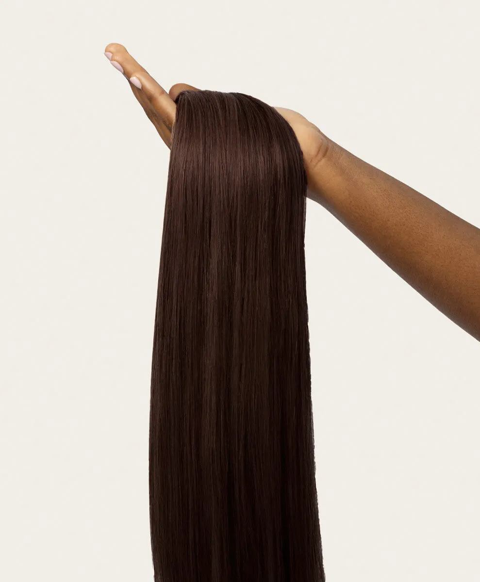 Dark Brown, 20" Classic Clip-In Hair Extensions, #2 | 220g
