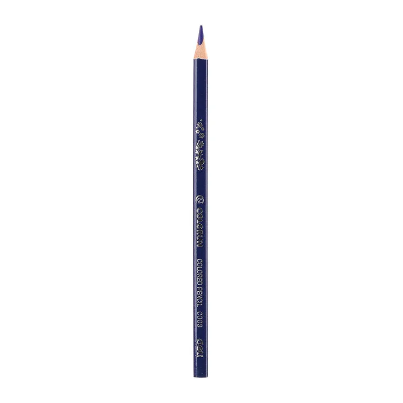 Deli Colored Pencil Tin Tube 24C