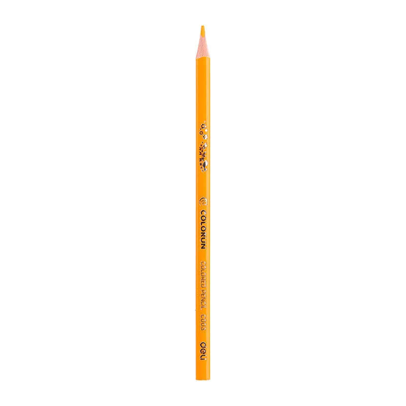 Deli Colored Pencil Tin Tube 24C