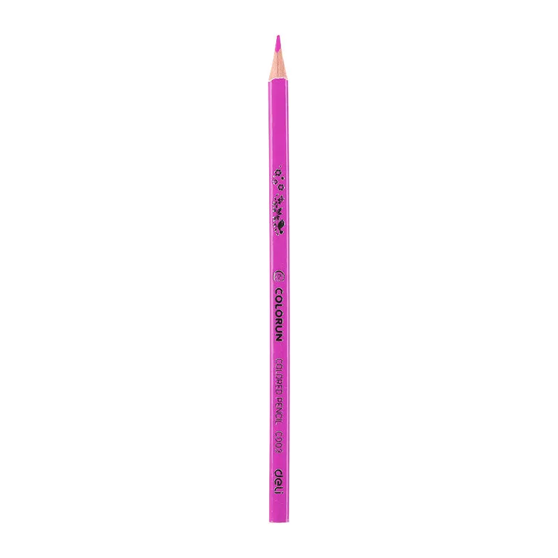 Deli Colored Pencil Tin Tube 24C