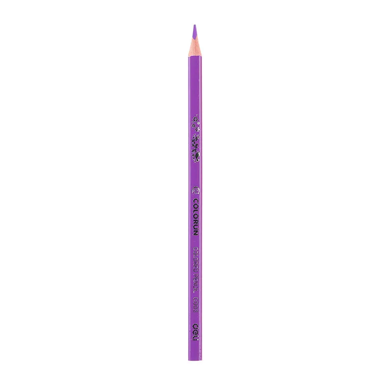 Deli Colored Pencil Tin Tube 24C