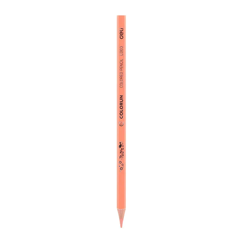 Deli Colored Pencil Tin Tube 24C