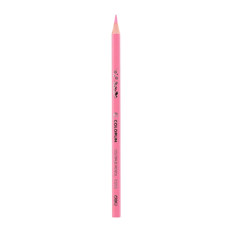 Deli Colored Pencil Tin Tube 24C