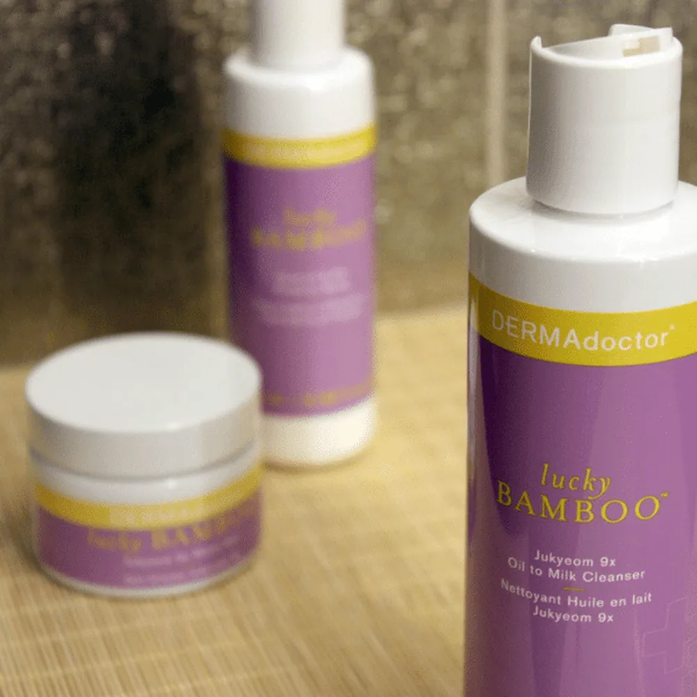 DERMAdoctor Lucky Bamboo Jukyeom 9x Oil to Milk Cleanser 200ml