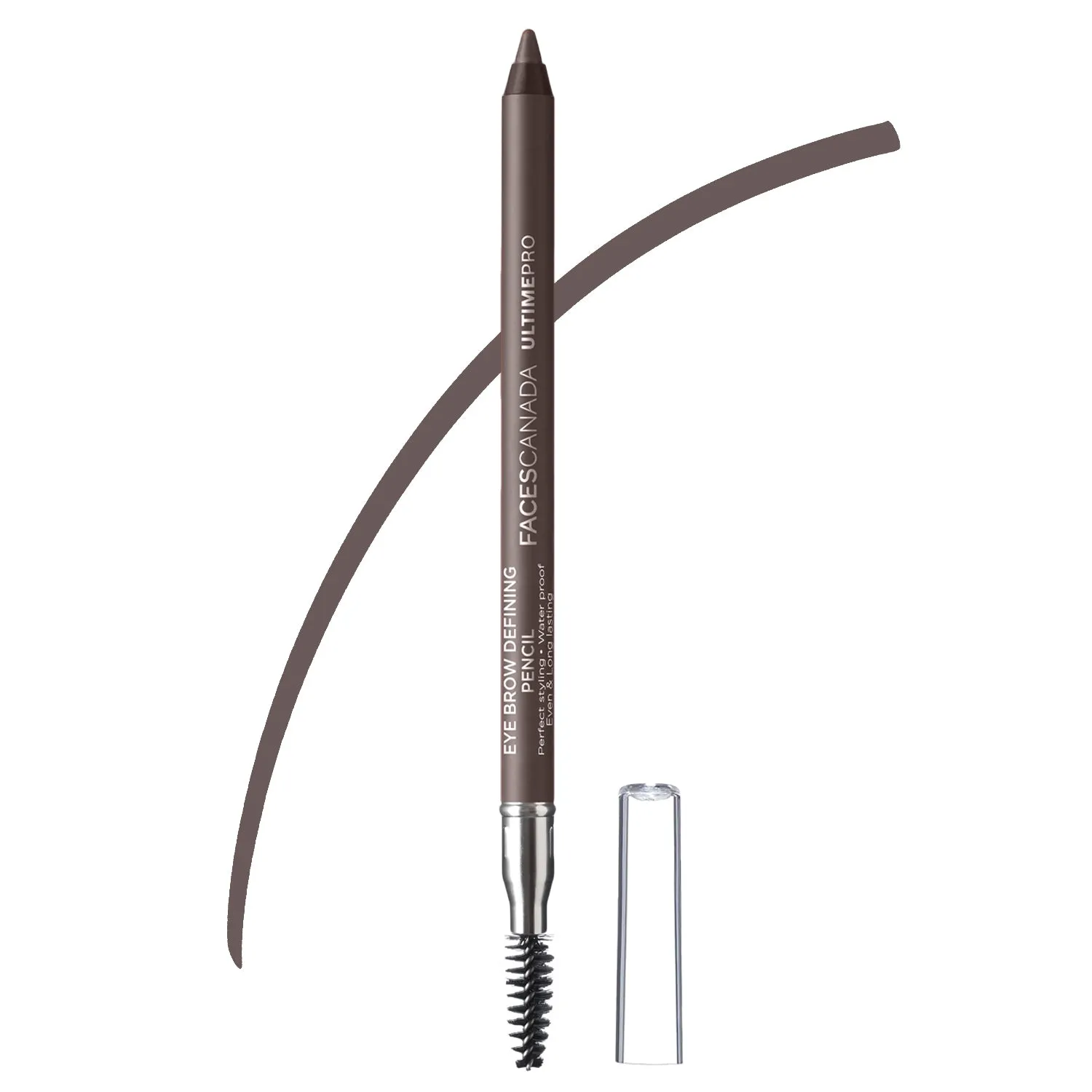Faces Canada Brow Defining Pencil | Gel Gliding Formula | No Transfer | Waterproof | Long Lasting |Intense Color |Paraben & Mineral Oil Free |Tan 1.2g