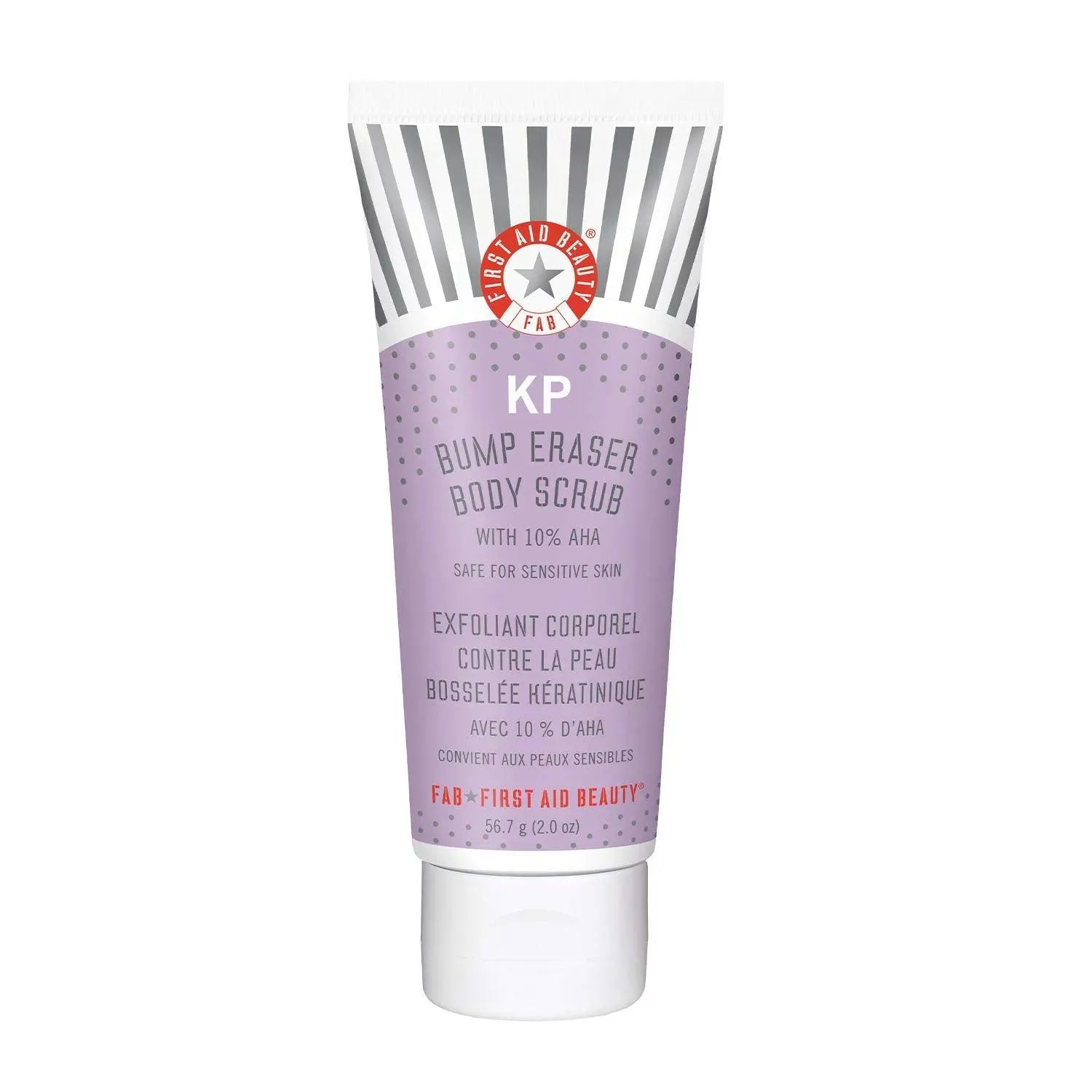 First Aid Beauty - Bump Eraser Body Scrub Exfoliant for Keratosis Pilaris with 10% AHA