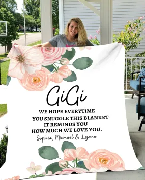 Gigi-Personalized Fleece Blanket (60X80)