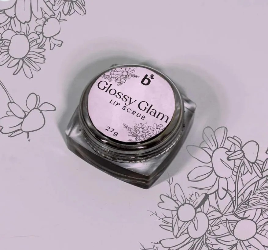 Glossy Glam- Lip Scrub