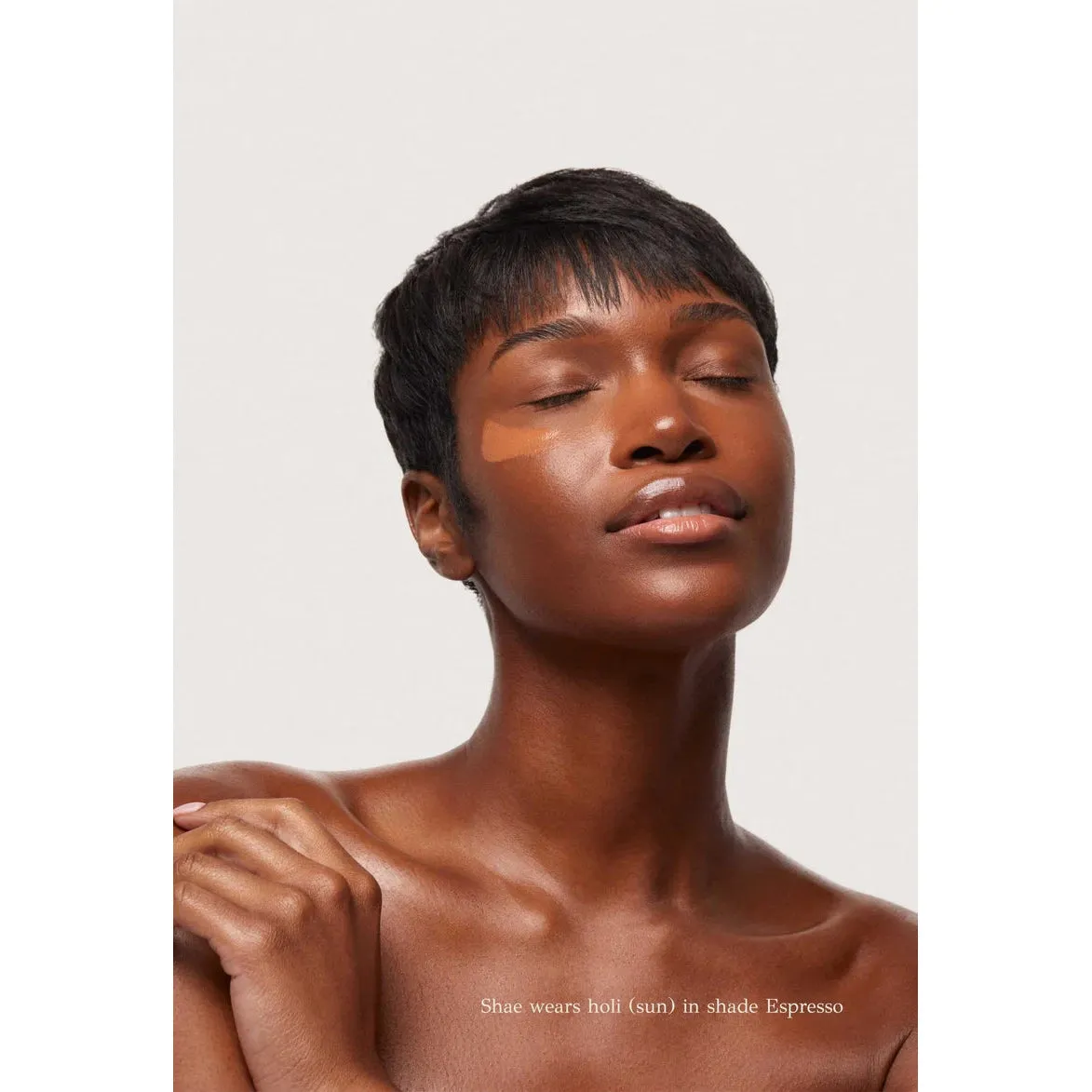 holi (sun) SPF 50 dewy tinted skin drops