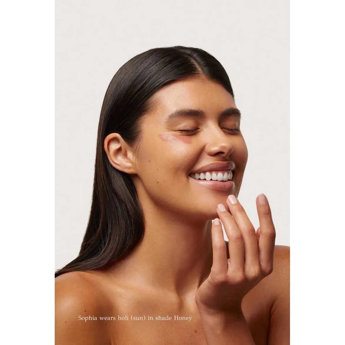 holi (sun) SPF 50 dewy tinted skin drops