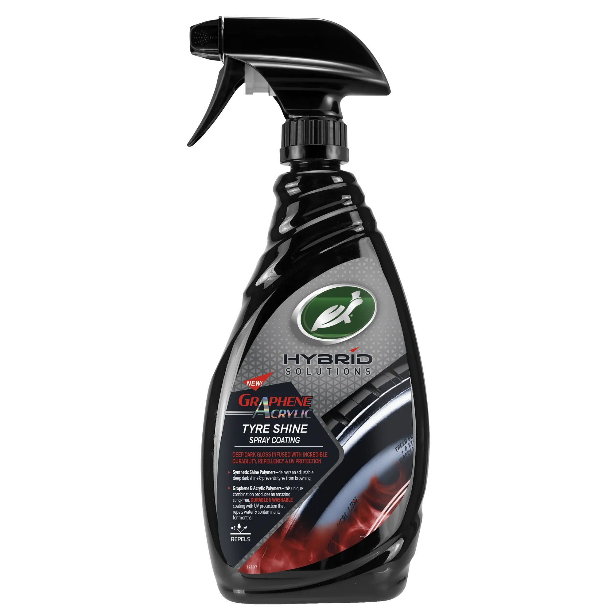 Hybrid Solutions Graphene Acrylic Tyre Shine Spray Coating 680ml