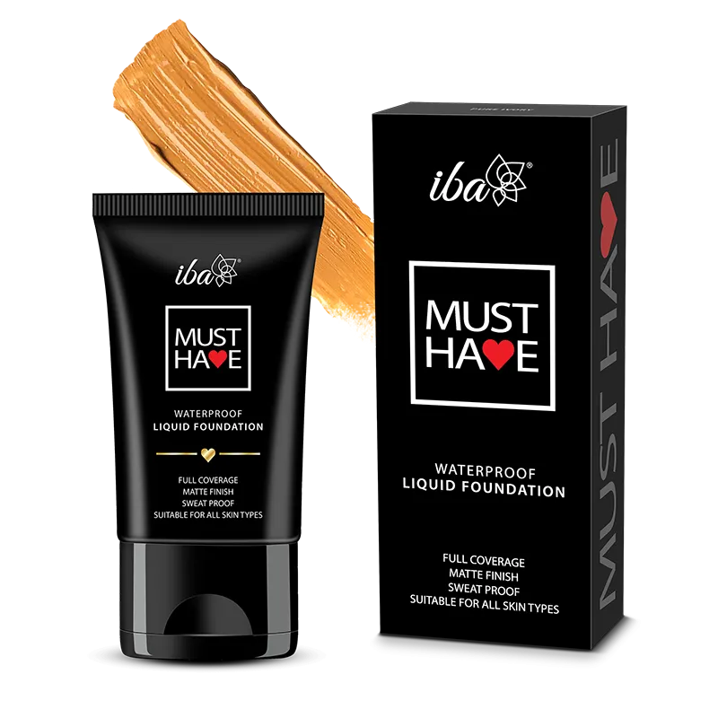 Iba Must Have Waterproof Liquid Foundation - Golden Sand
