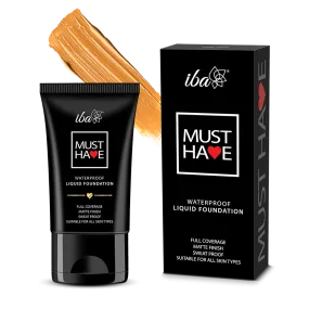 Iba Must Have Waterproof Liquid Foundation - Golden Sand