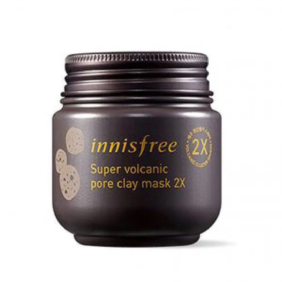 INNISFREE Super Volcanic Pore Clay Mask 2X 100ml