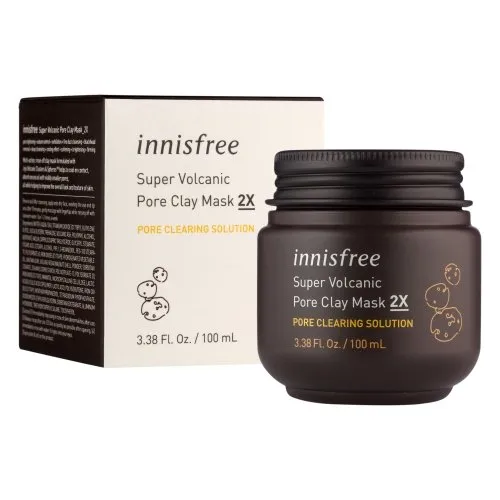 INNISFREE Super Volcanic Pore Clay Mask 2X 100ml