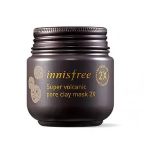 INNISFREE Super Volcanic Pore Clay Mask 2X 100ml