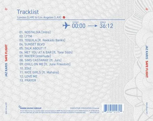 Jaz Karis- Safe Flight