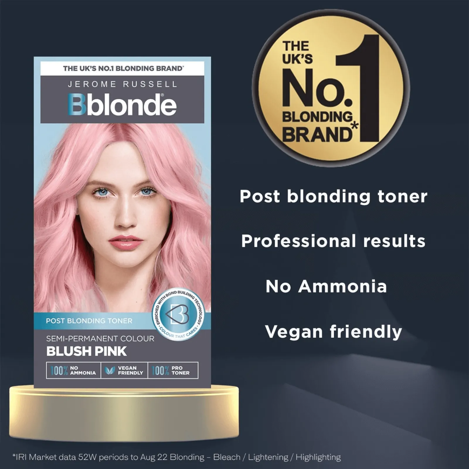 Jerome Russell Bblonde Semi Permanent Post Blonding Toner Kit