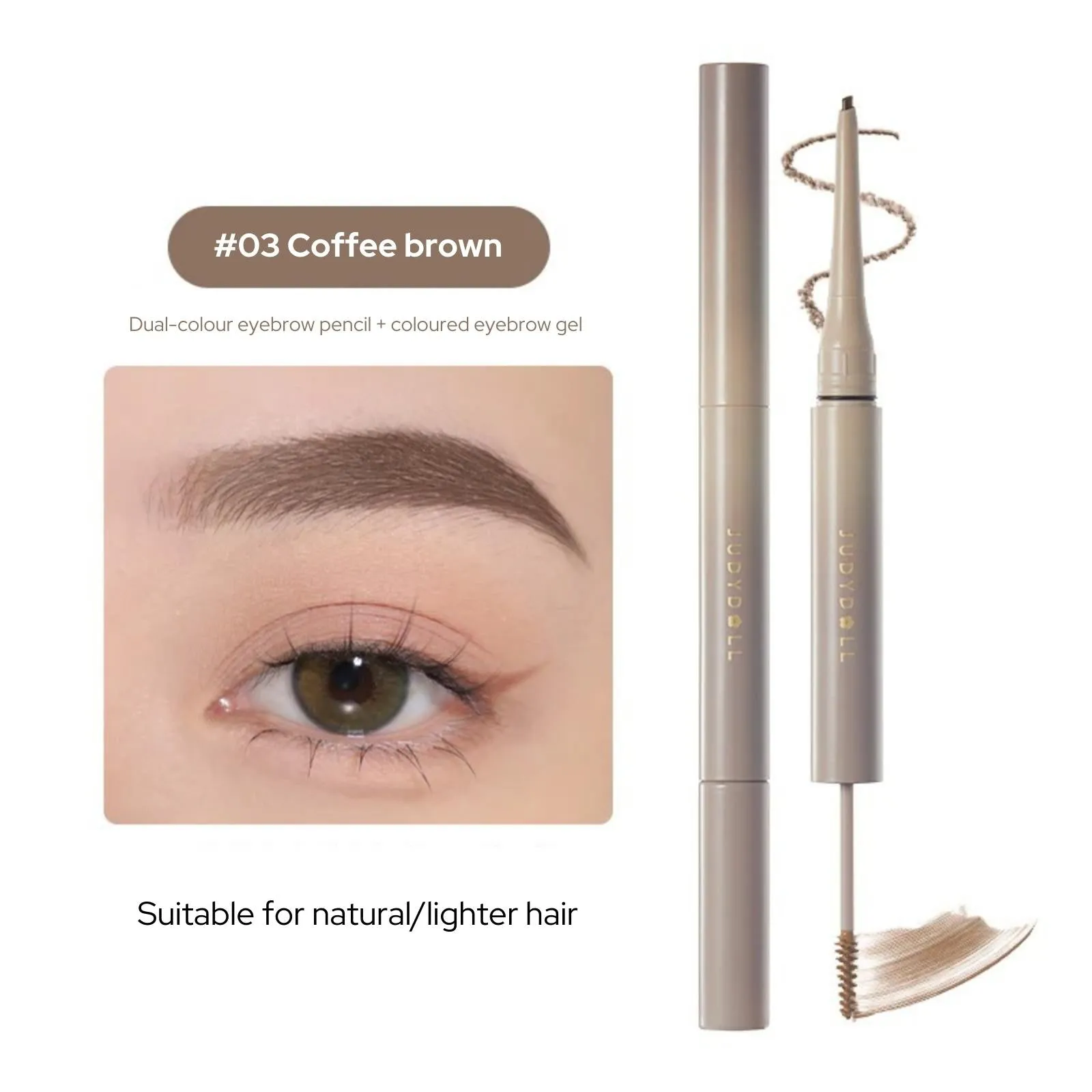 JUDYDOLL Duo Eyebrow Pencil