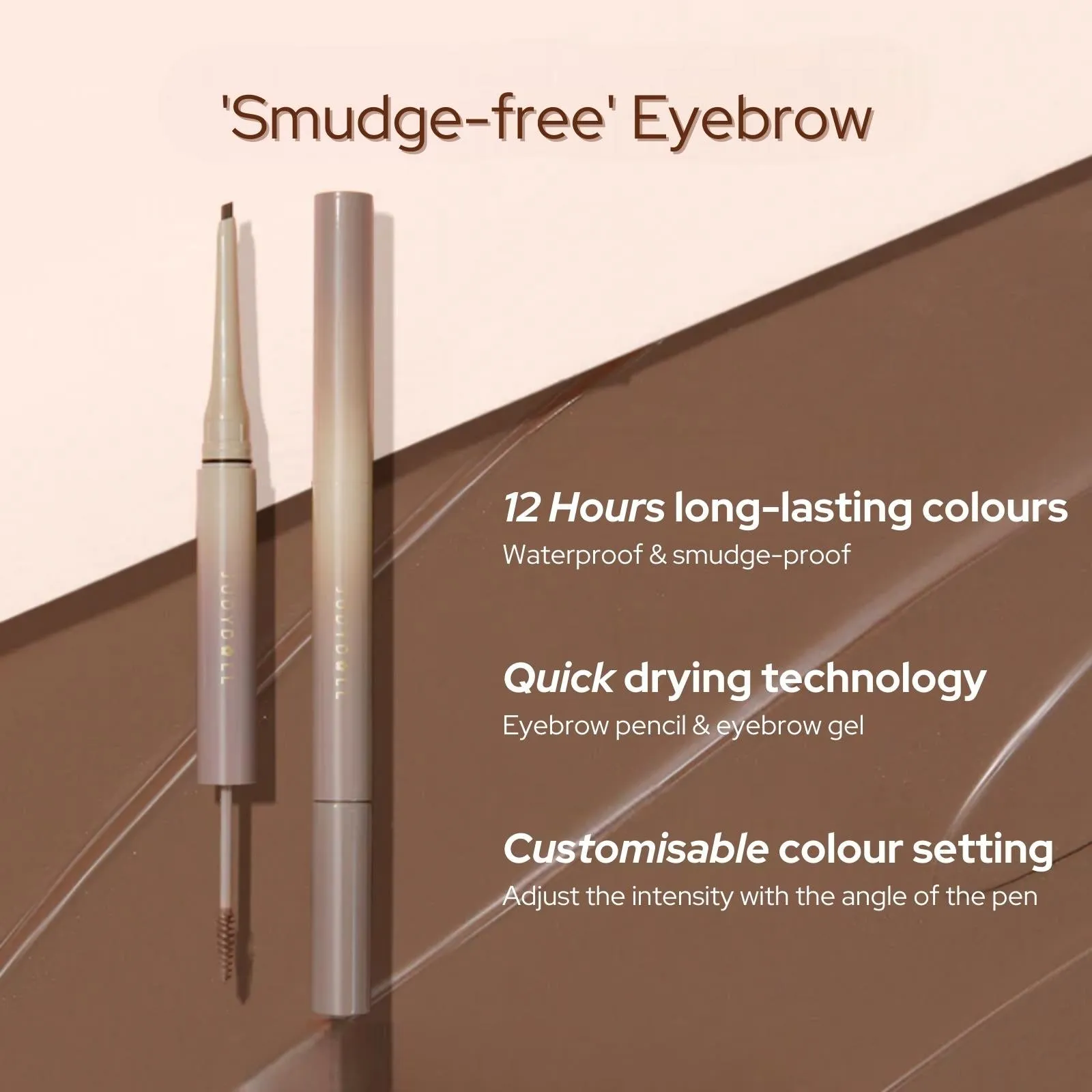 JUDYDOLL Duo Eyebrow Pencil