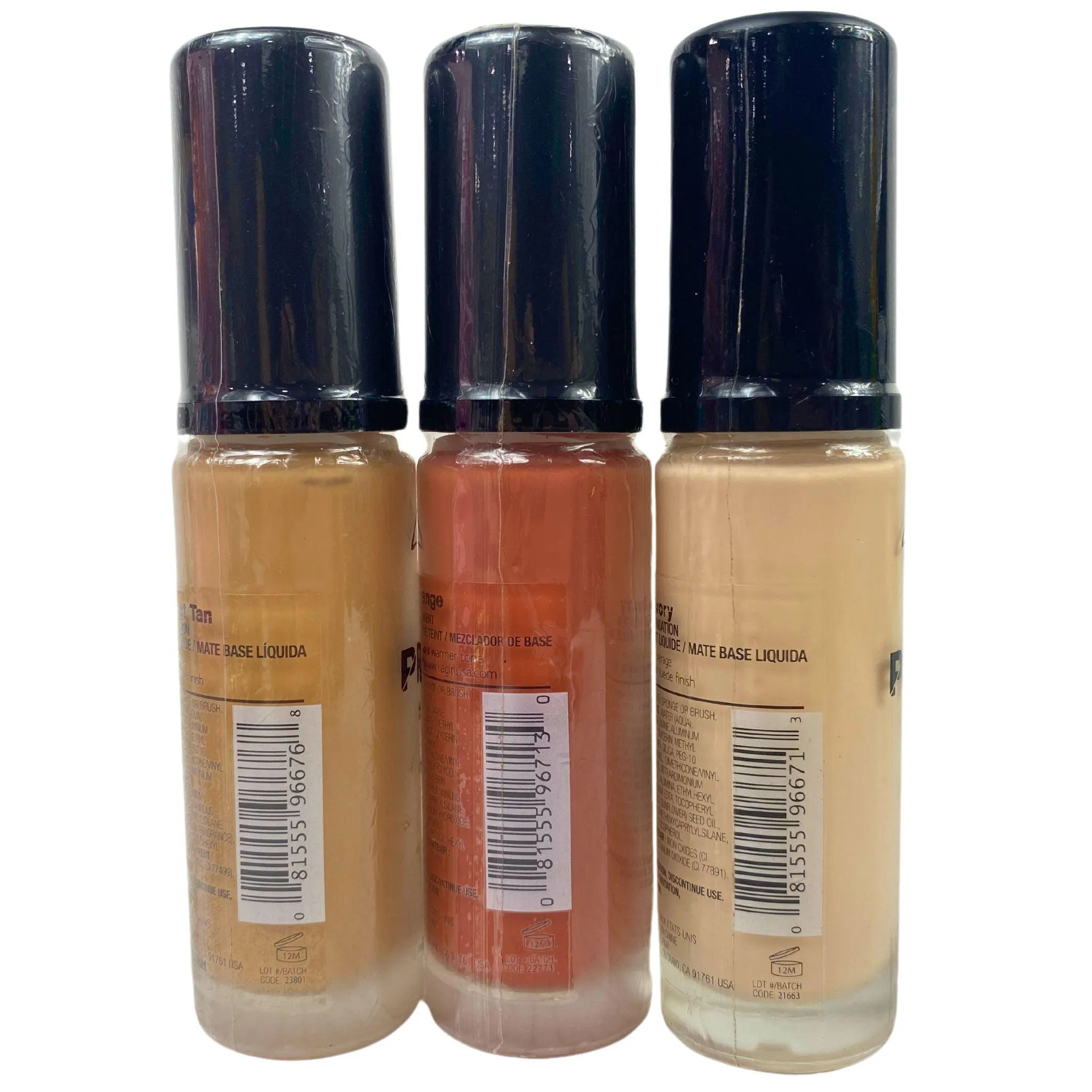 LA Girl Pro Matte Foundation & Color Foundation (70 Pcs Lot)
