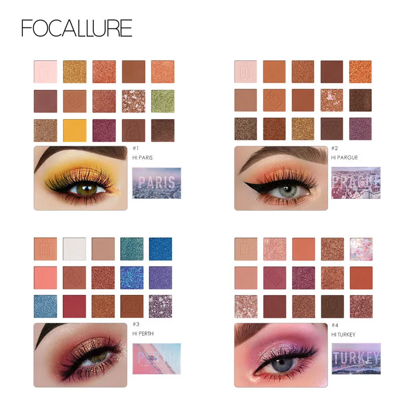 Luminous Eye Palette with Mixed Finishes
