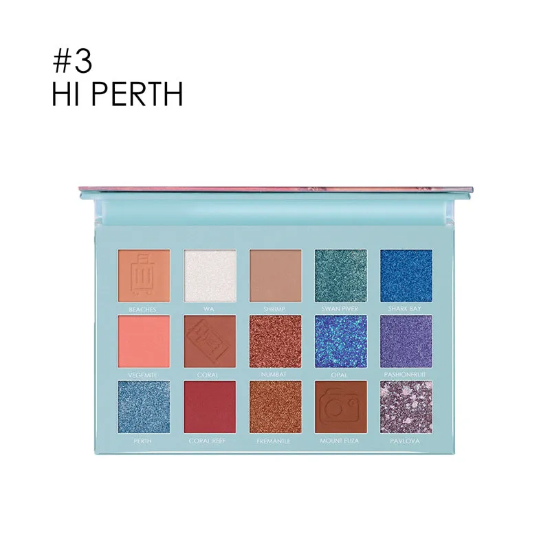Luminous Eye Palette with Mixed Finishes