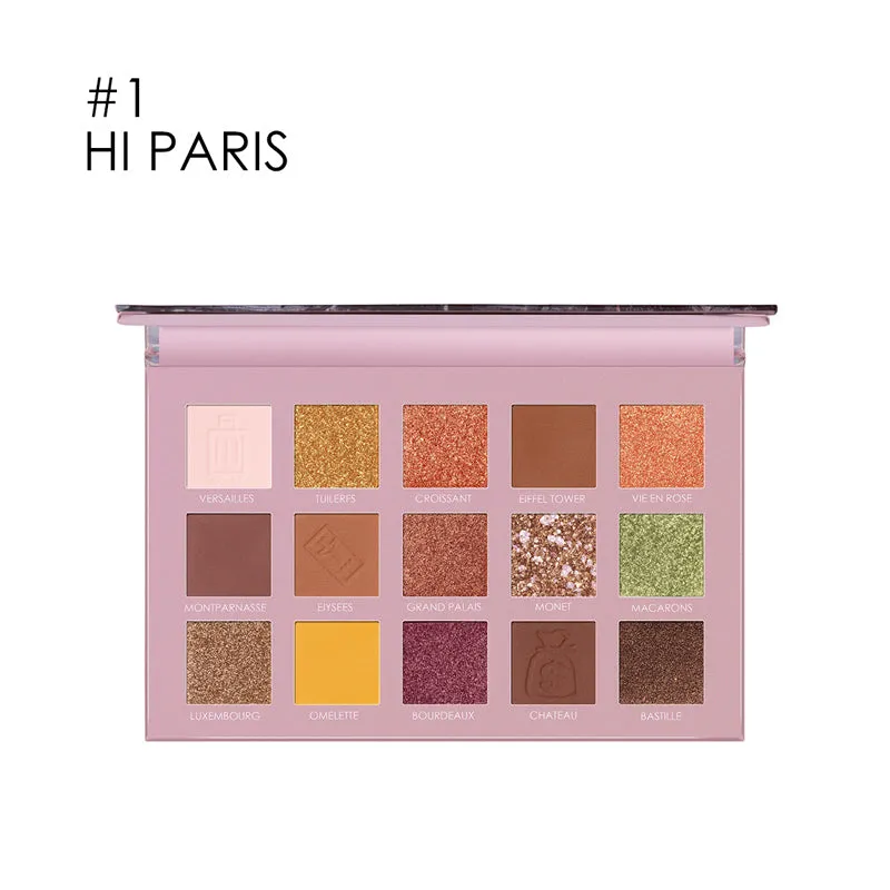 Luminous Eye Palette with Mixed Finishes