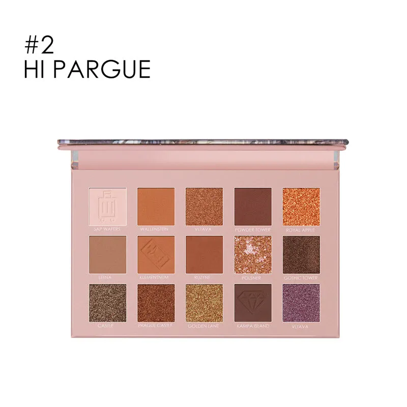 Luminous Eye Palette with Mixed Finishes