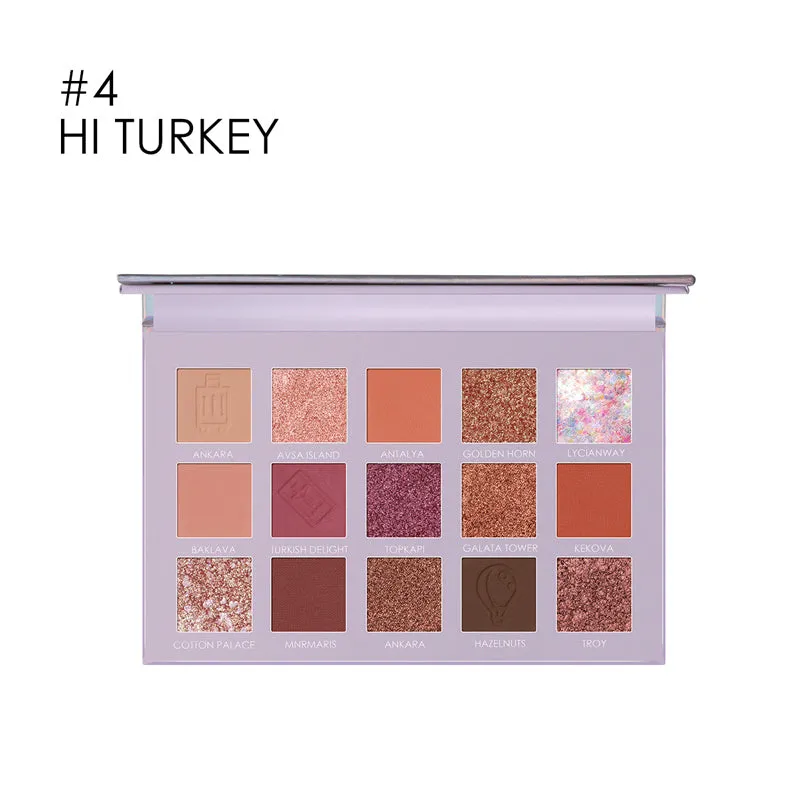 Luminous Eye Palette with Mixed Finishes