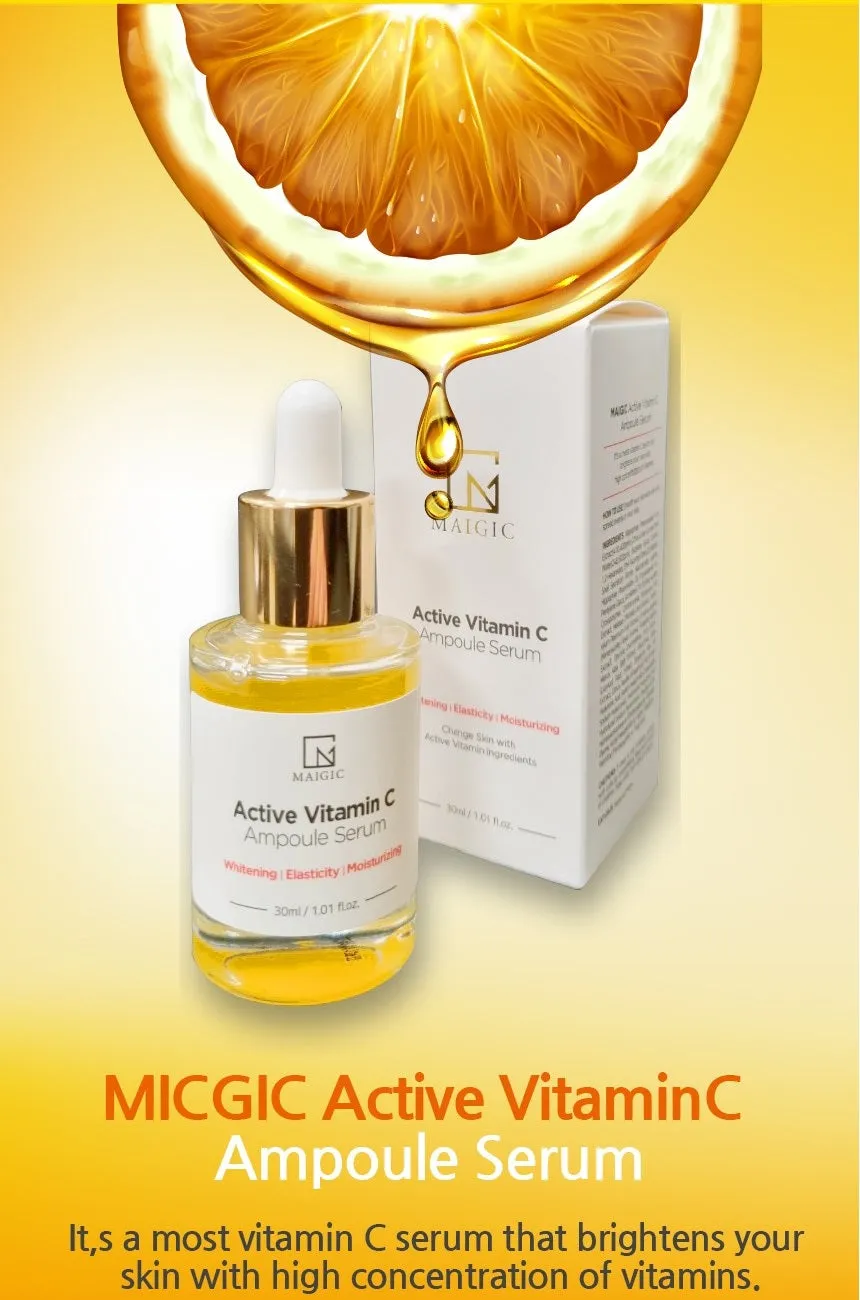Made in Korea Active Vitamin C Ampoule Serum(30ml 30ml)