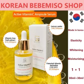 Made in Korea Active Vitamin C Ampoule Serum(30ml 30ml)