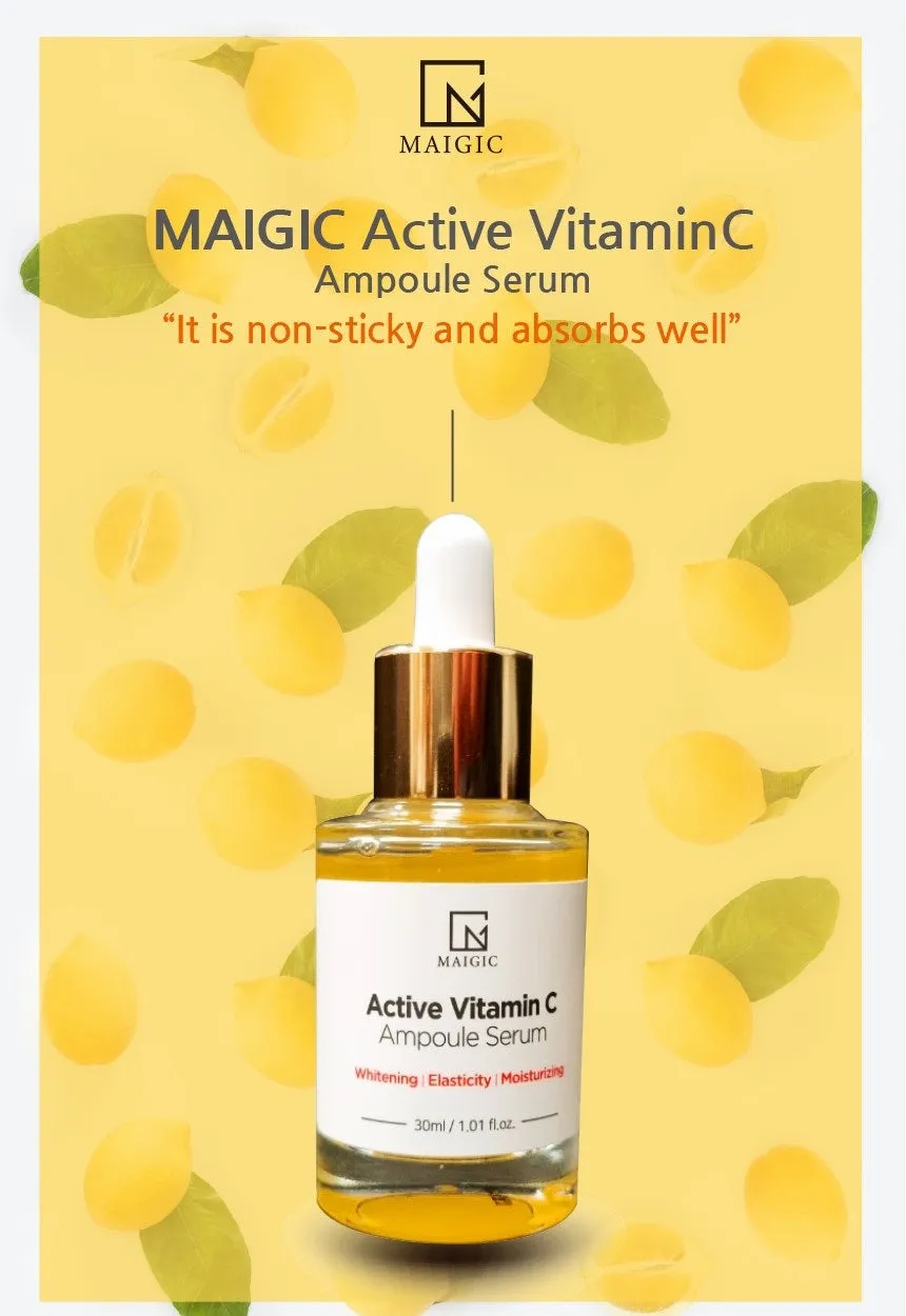 Made in Korea Active Vitamin C Ampoule Serum(30ml 30ml)