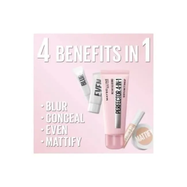 Maybelline Instant Perfector 4-in-1 Matte Foundation Makeup - Fair/Light 00