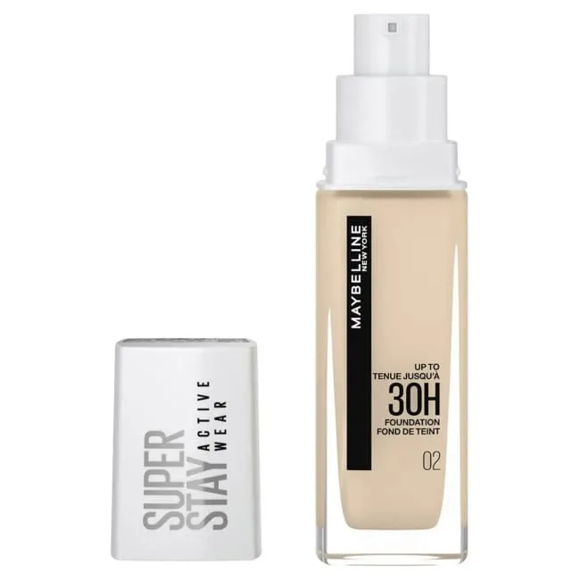 Maybelline Superstay 30HR Foundation - Naked Ivory 02